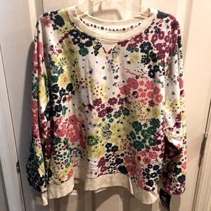 Champion Flower Power Multicolor Floral Women's Sweatshirt NWT